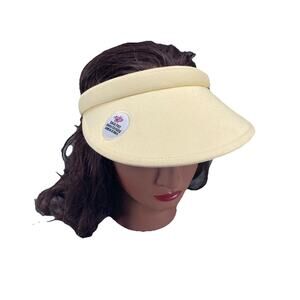Jamie Farr Owens Corning Classic Visor Yellow AHEAD LITES Bangladesh Golf